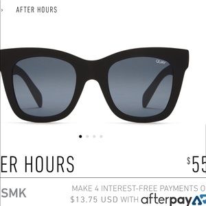 Quay After Hours Sunglasses